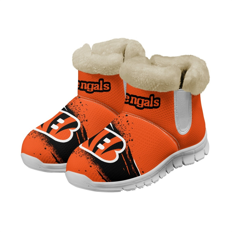 Women's Cincinnati Bengals 2024 Snow Boots/Shoes 003(Pls check description for details)